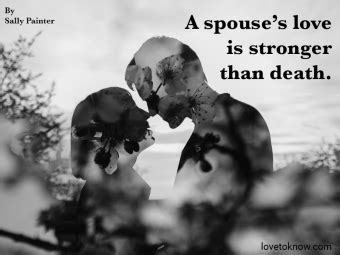 dating someone whose spouse has died